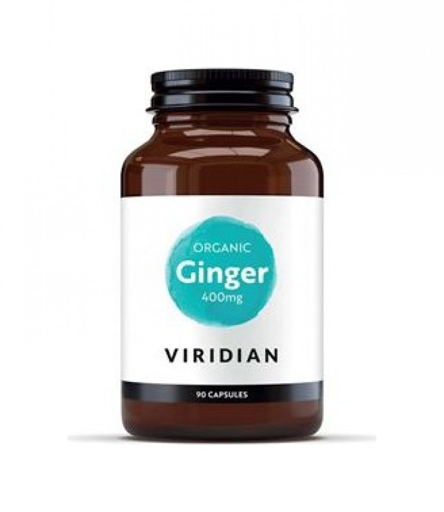Ginger 400mg 90 kapslí Organic (Zázvor)