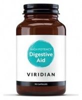 High Potency Digestive Aid 90 kapslí (Enzymy, betain, zázvor a máta) 