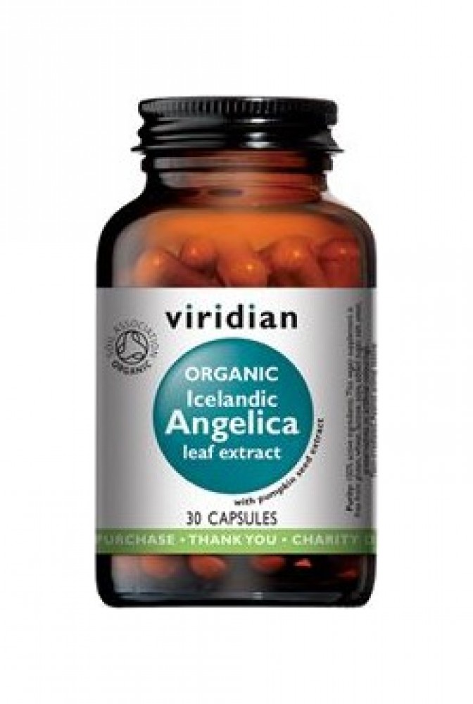 Icelandic Angelica 30 kapslí Organic (Andělika lékařská Bio)