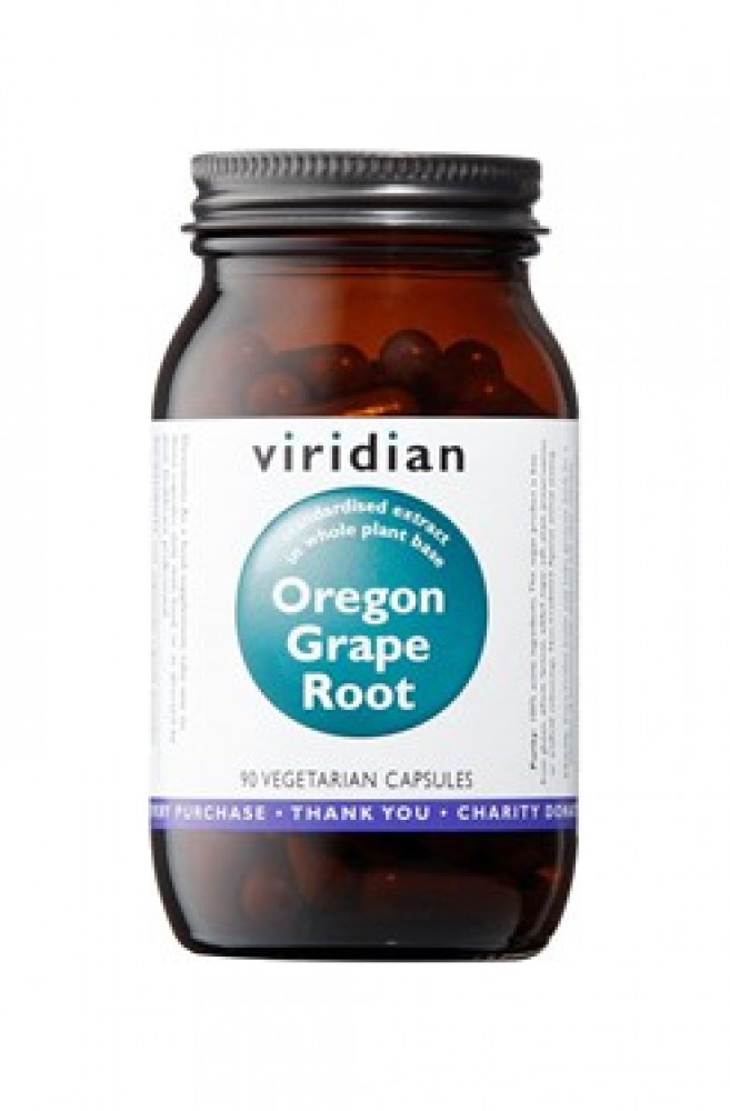 Oregon Grape Root 90 kapslí (Kořen Mahonie cesmínolisté)