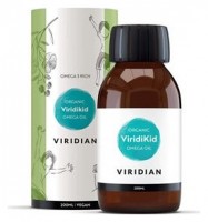 Viridikid Omega 3 Oil 200ml Organic (Bio Omega 3 olej pro děti) SK 