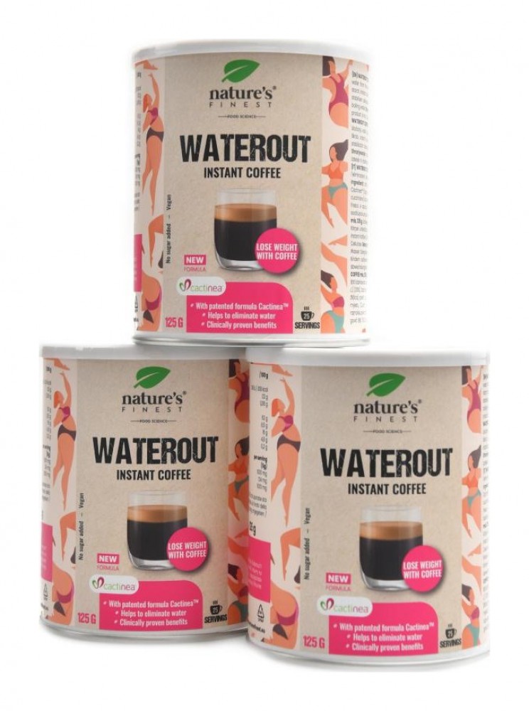 Waterout Coffee 3 x 125 g economy pack