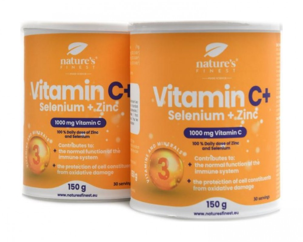 Vitamin C + Selenium + Zinc 2 x 150g duopack