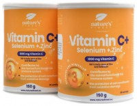 Vitamin C + Selenium + Zinc 2 x 150g duopack 