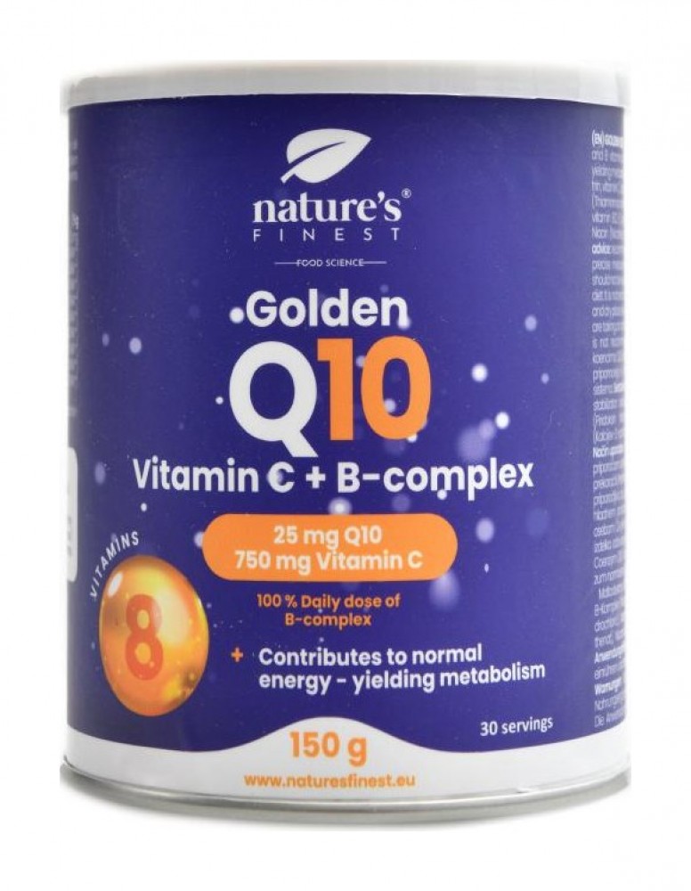Golden Q10 + Vitamin C + B-Complex 150g