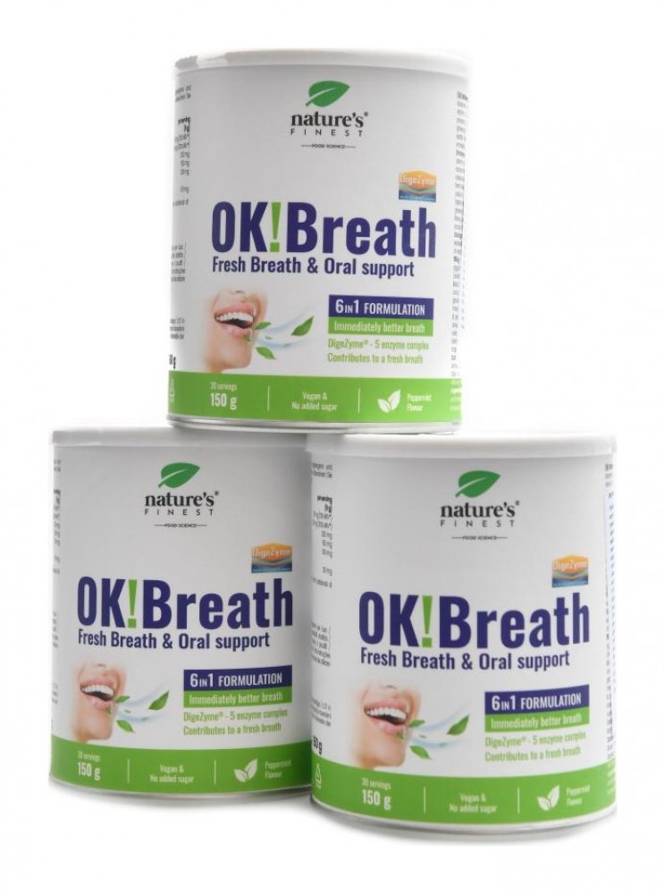 OK! breath 3 x 150g economy pack