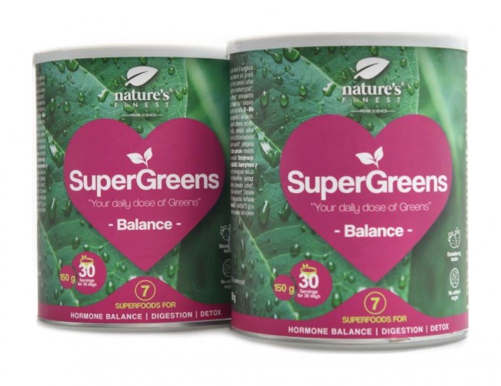 Bio Supergreens balance 2 x 150g duopack