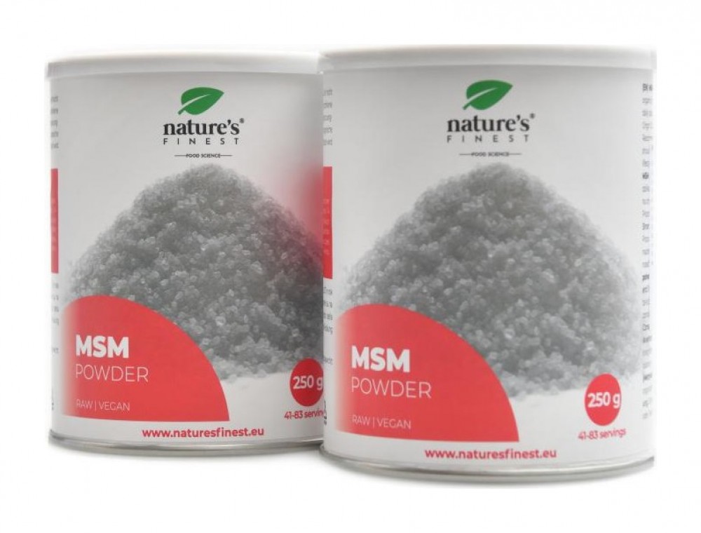 MSM powder 2 x 250 g duopack