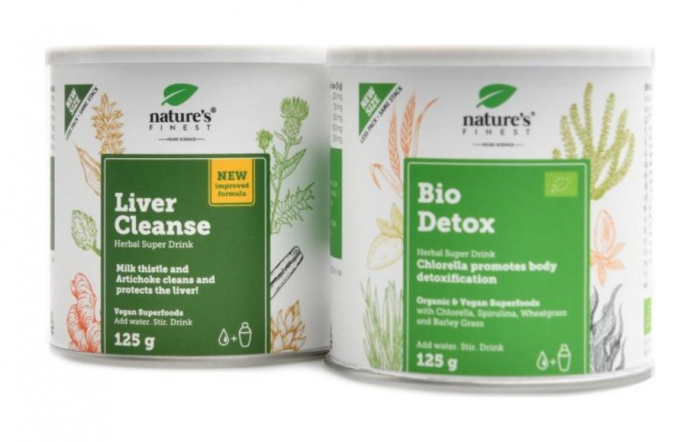 Total detox - Super detox 125g + Liver Cleanse 125g