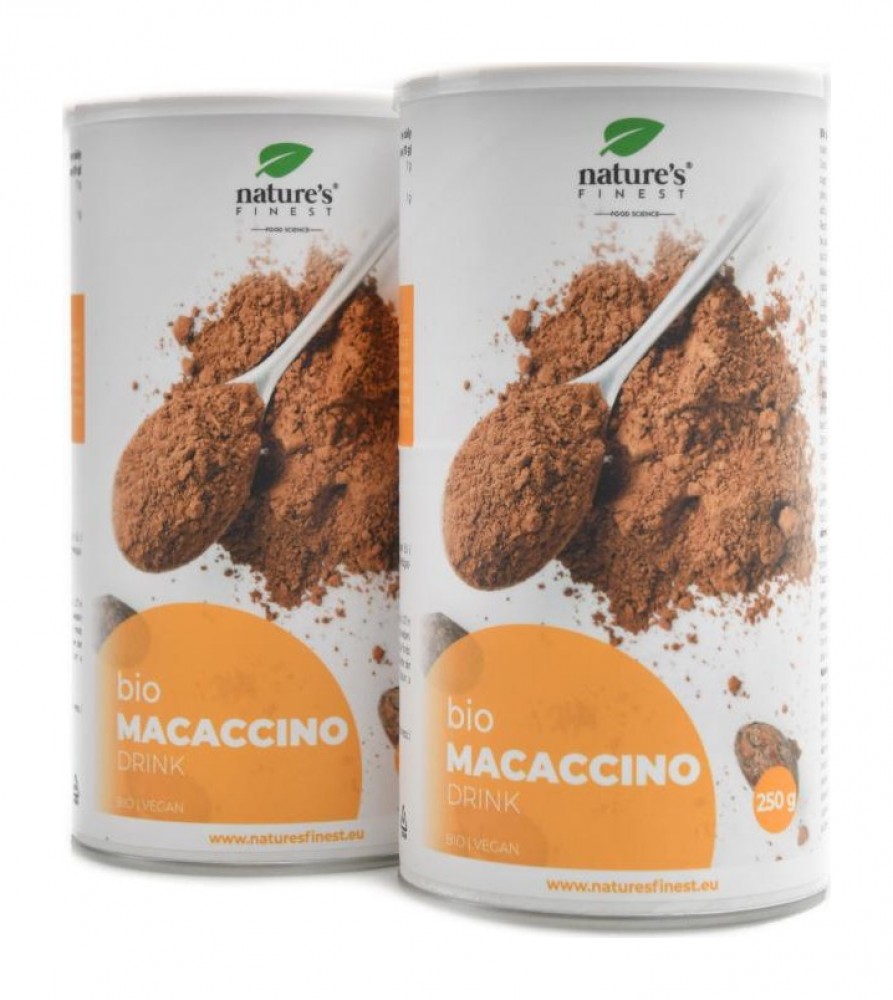 Macaccino Powder BIO 2 x 250g DUOPACK