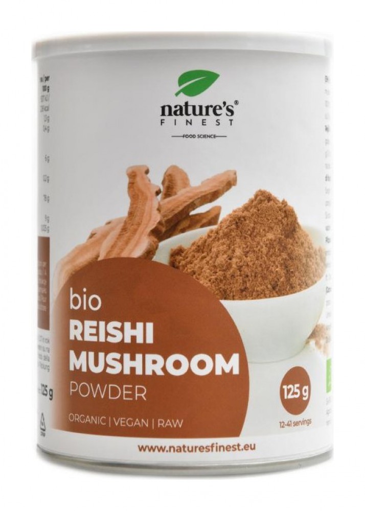 Reishi Mushroom Bio 125g (Lesklokorka lesklá)