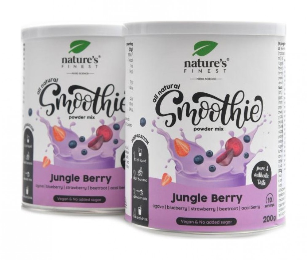 Smoothie jungle berry 2 x 200g duopack