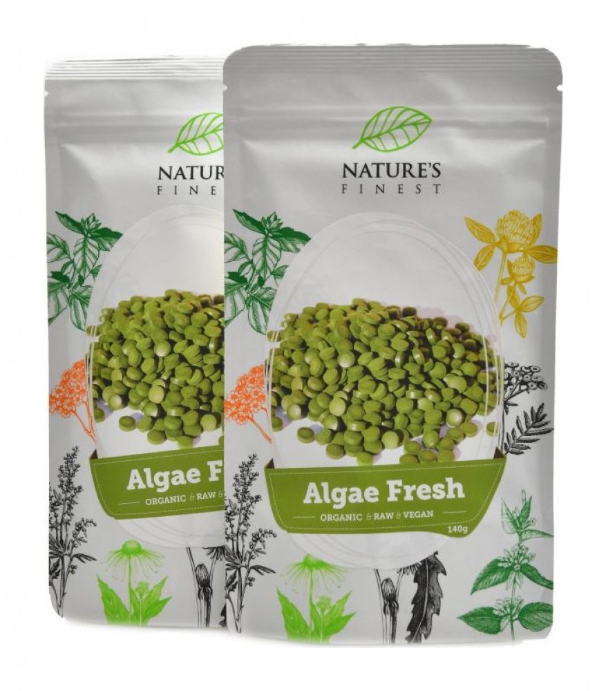 Algae fresh tablets 250mg 2 x 140 g DUOPACK