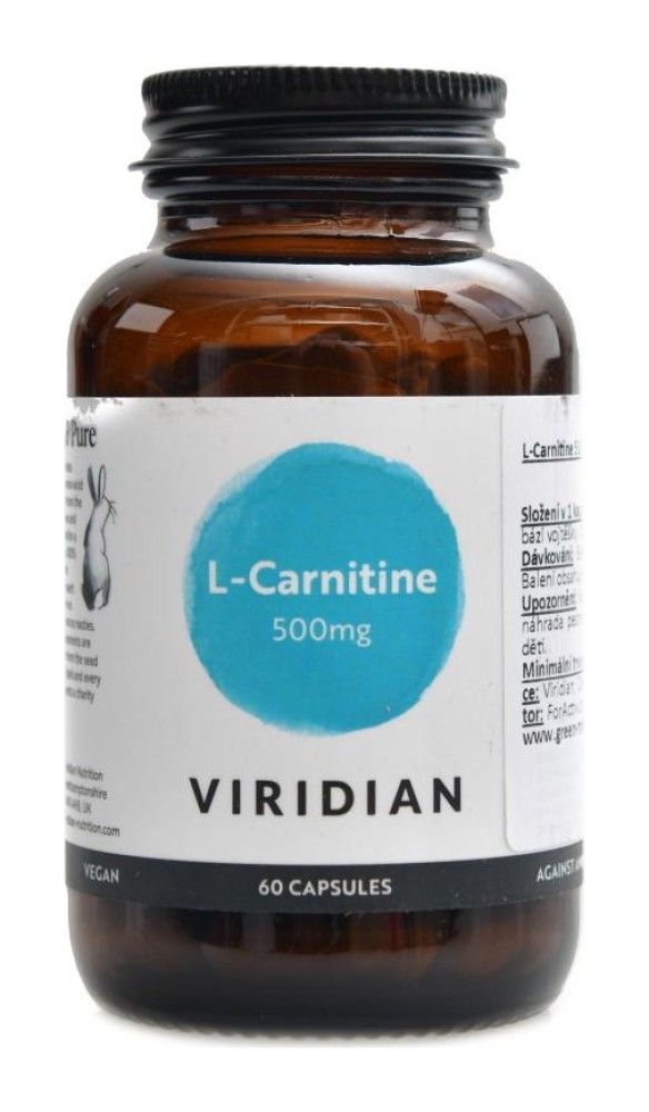L-Carnitine 500mg 60 kapslí
