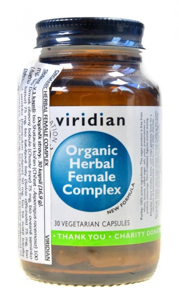 Herbal woman Complex 30 kapslí Organic