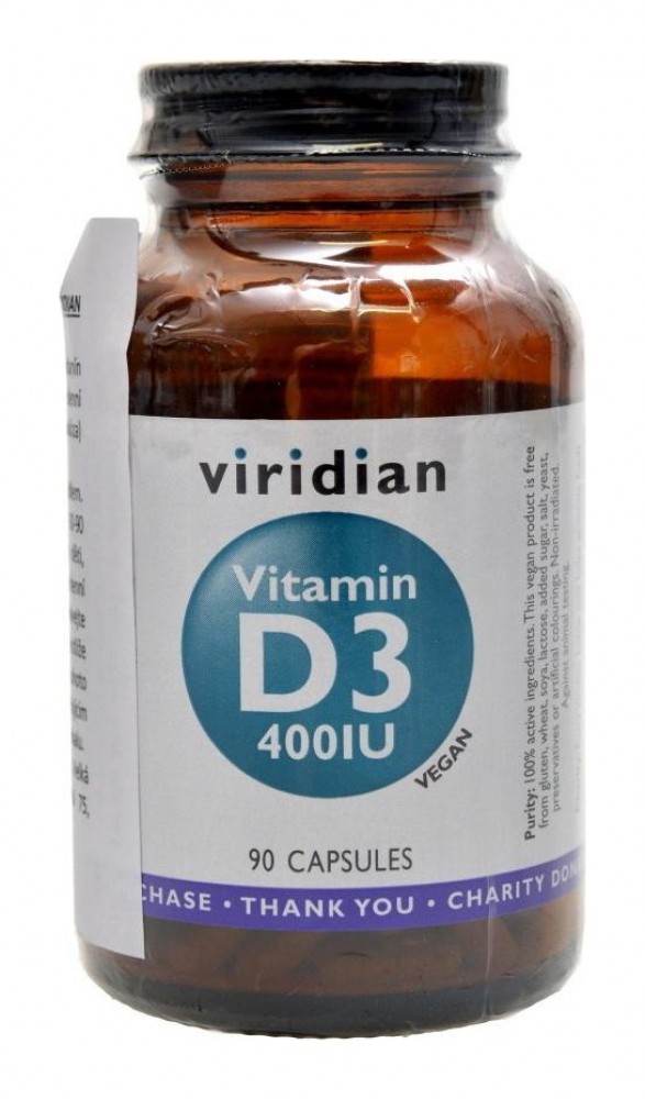 Vitamin D3 400iu 90 kapslí