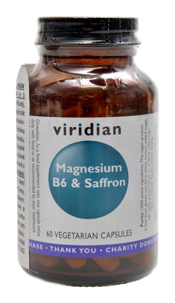 Magnesium B6 & Saffron 60 kapslí