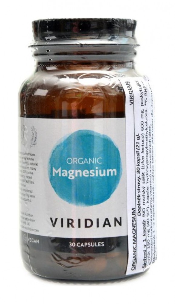 Magnesium 30 kapslí Organic