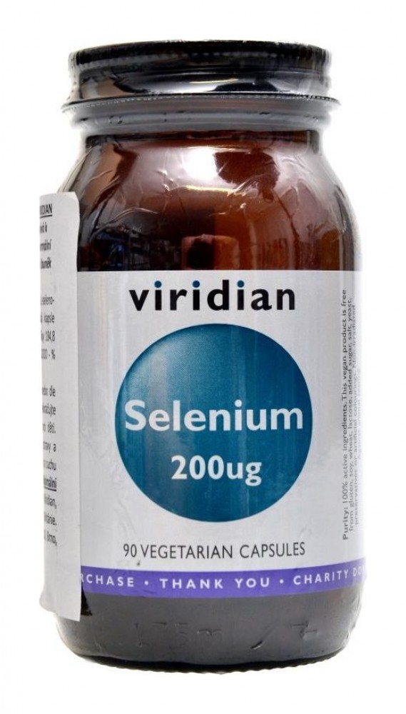 Selenium 200 mcg 90 kapslí