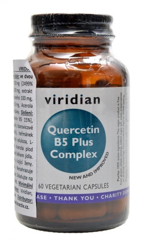 Quercetin B5 Plus Complex 60 kapslí