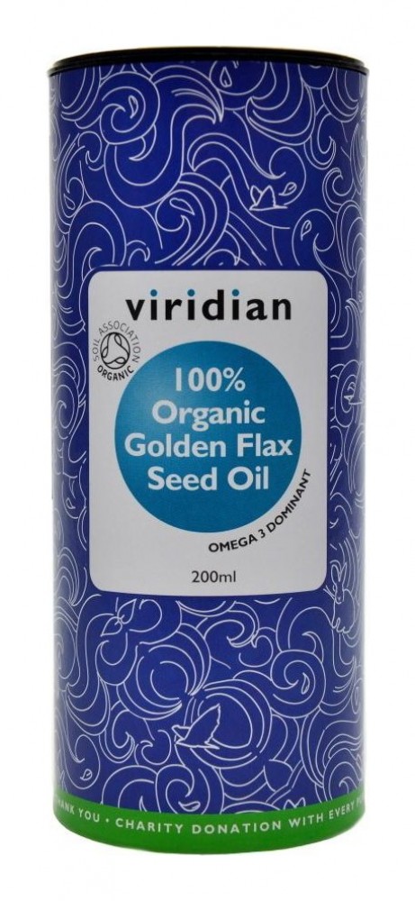 Golden Flax Seed Oil Organic 200ml