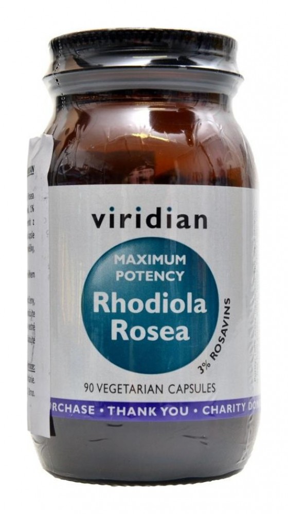 Rhodiola Rosea maximum potency 90 kapslí