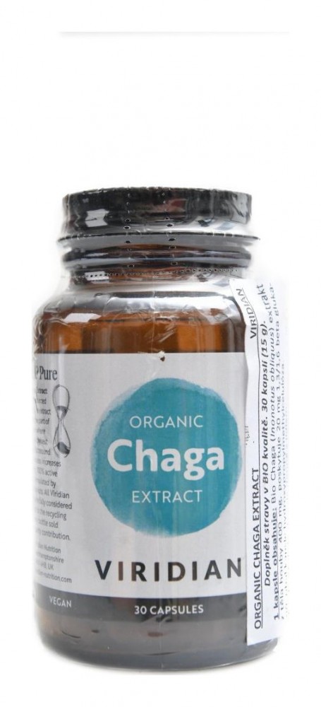 Chaga Extract 30 kapslí Organic