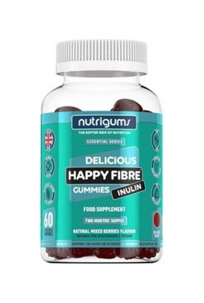 Happy Fibre Inulin 60 gummies