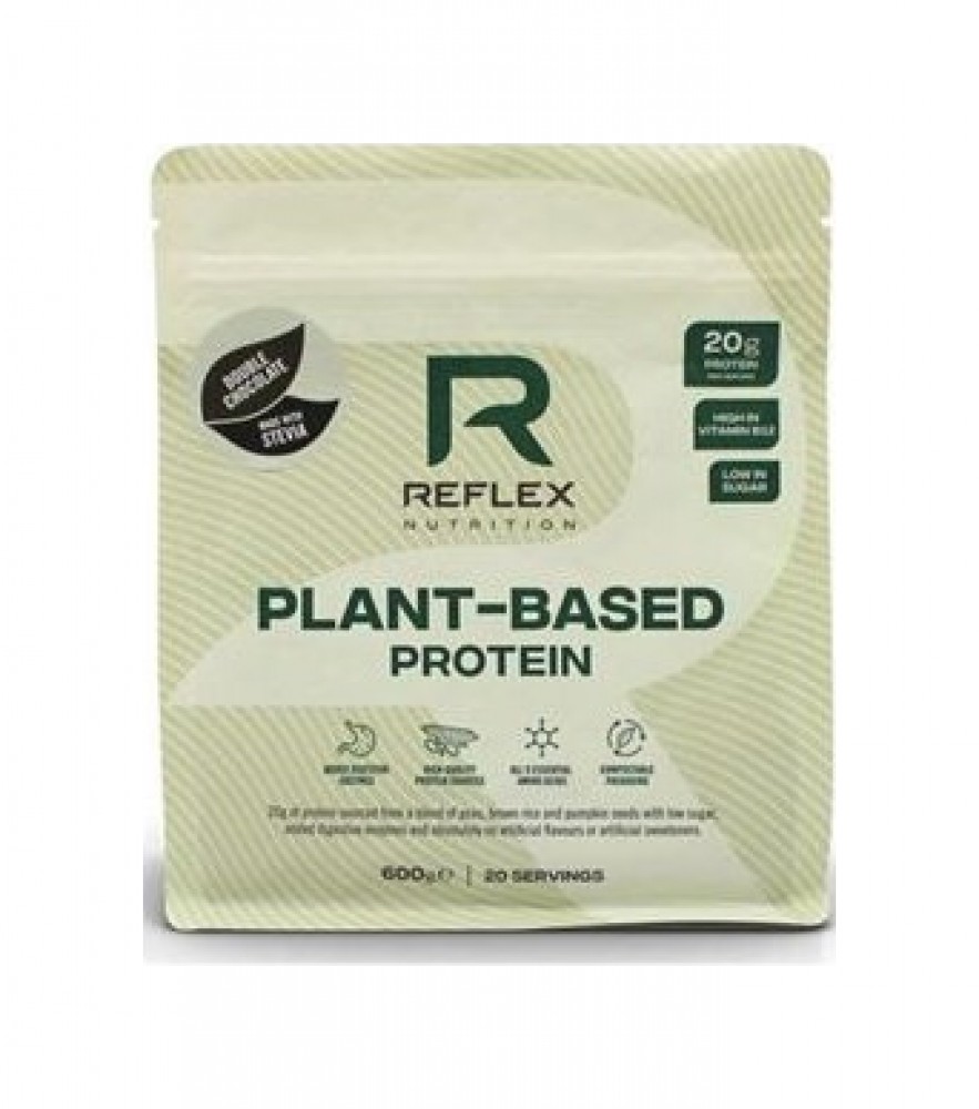 Plant Based Protein 600g double chocolate (Stevia) 