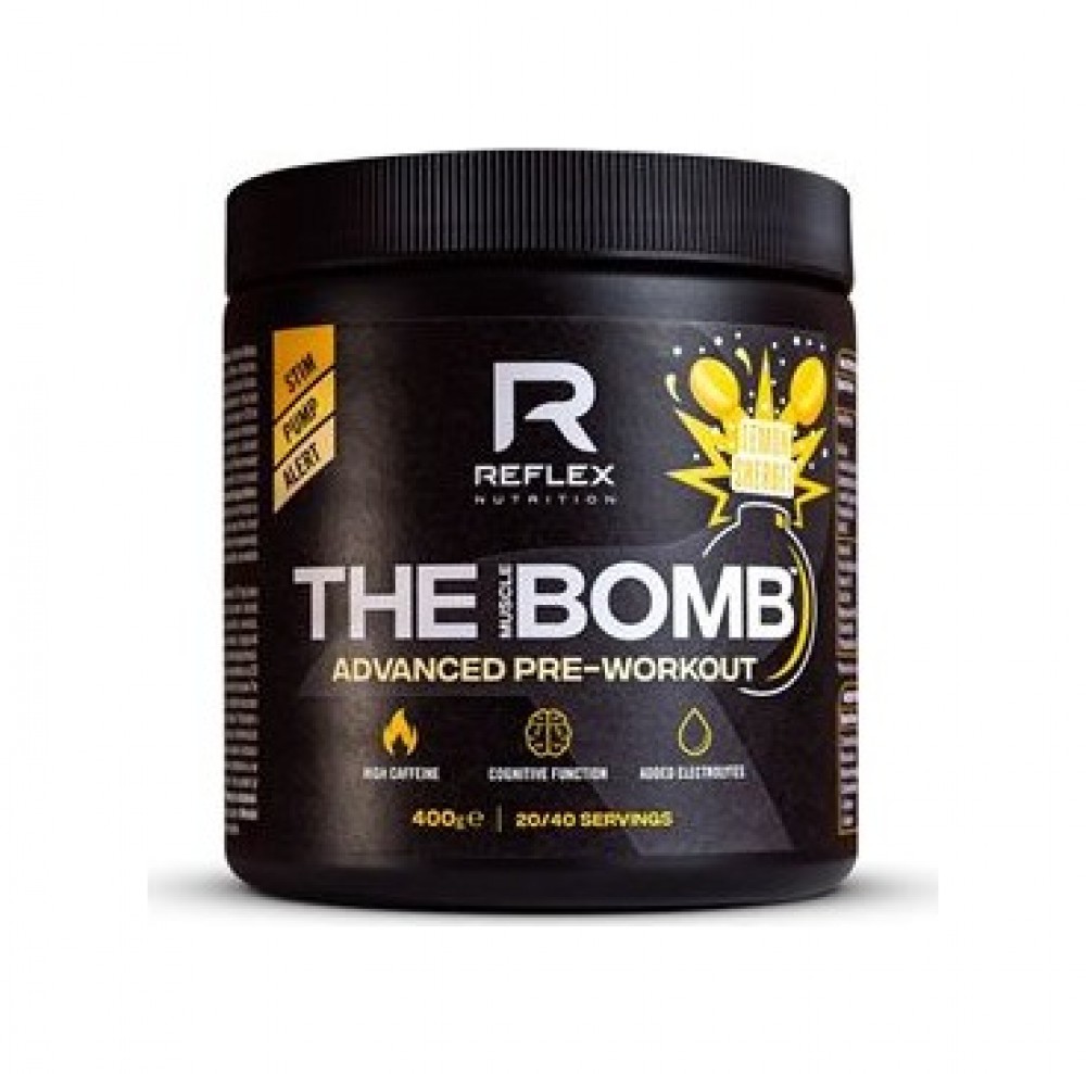 The Muscle BOMB 400g lemon sherbet