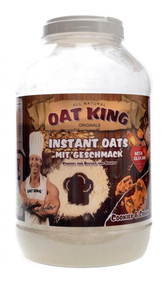 Oat king instant oats 4kg cookies cream