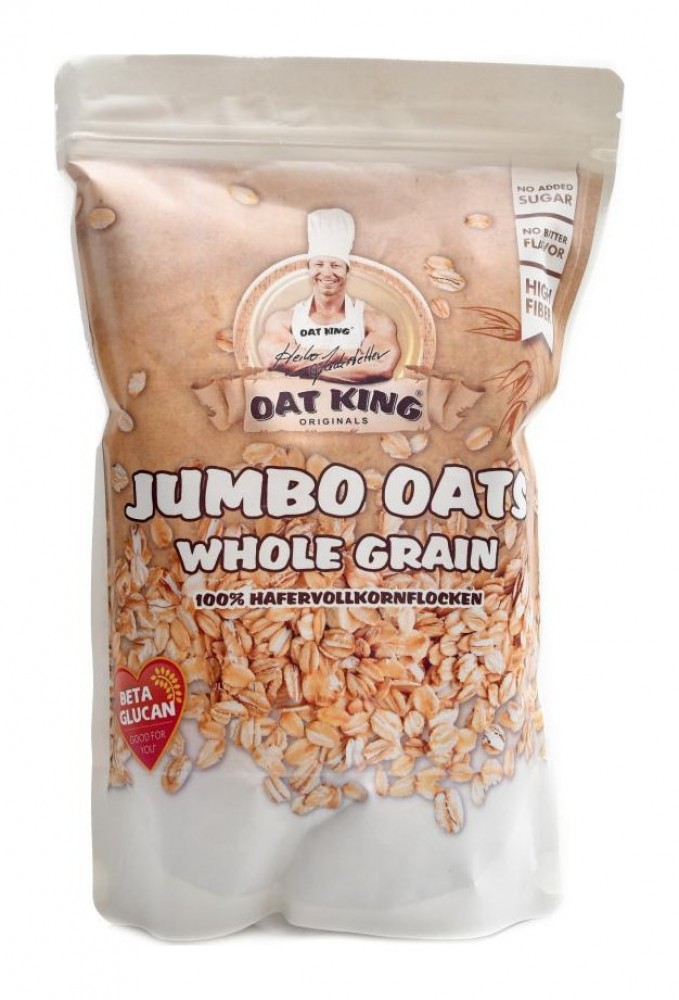 Jumbo Oats whole grain 100% 1000 g NEW