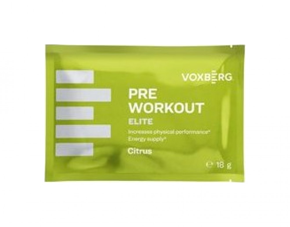 Pre-Workout Elite 18g citrón