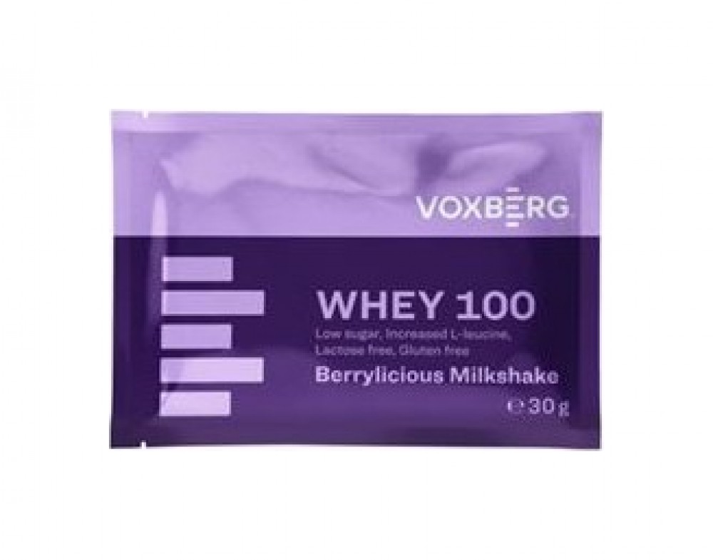 Whey Protein 100 30g berrylicious milkshake