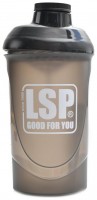 Shaker LSP šejkr 700ml black transparent 