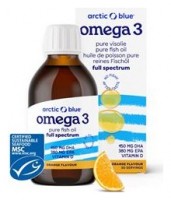 Omega 3 250ml (450mg DHA, 380mg EPA and Vitamin D 400IU) 
