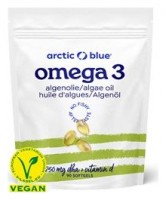 Vegan Omega 3 Algae 90 kapslí (250mg DHA and Vitamin D 400IU) 