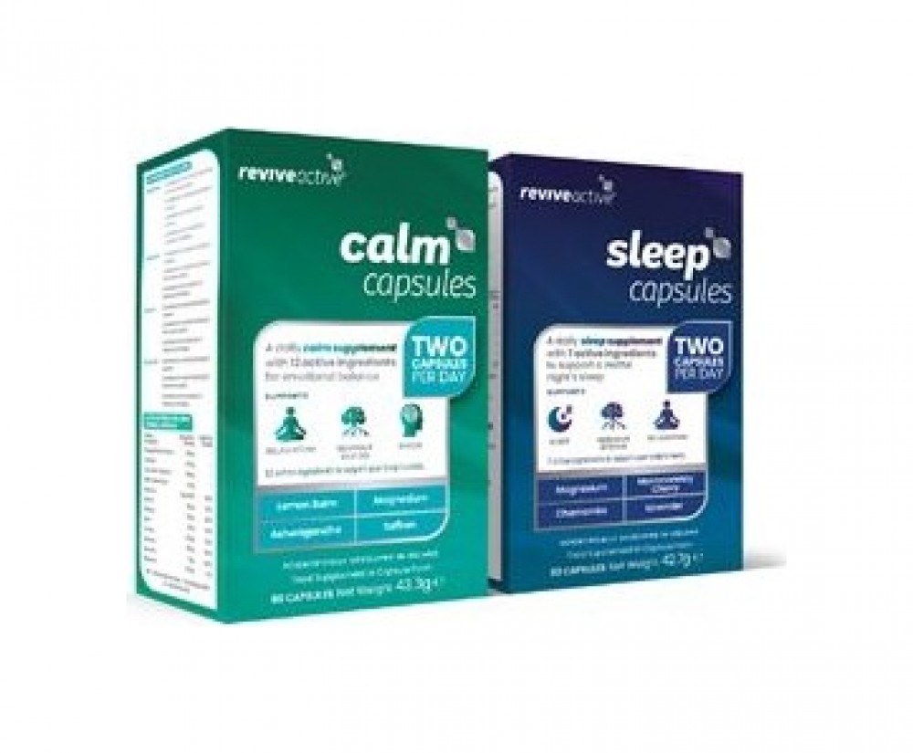 1. Balíček Calm 60 kapslí + Sleep 60 kapslí