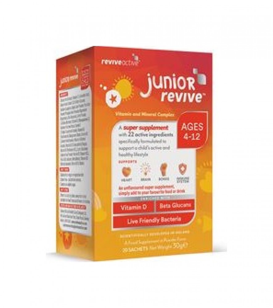 Junior Revive 20 sáčků natural (bez příchutě) (Imunita, odolnost, růst - děti) SK