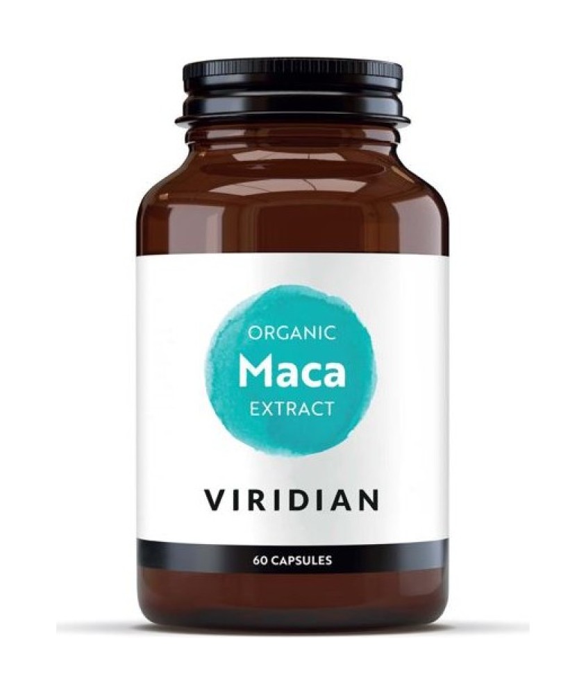 Maca Extract 60 kapslí Organic SK