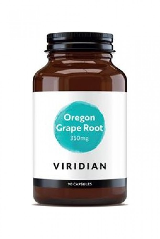 Oregon Grape Root 90 kapslí (Kořen Mahonie cesmínolisté)