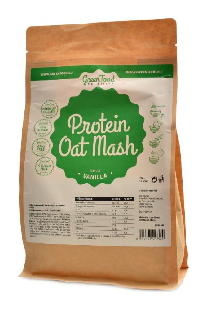 Protein oat mash proteinová ovesná kaše 500 g