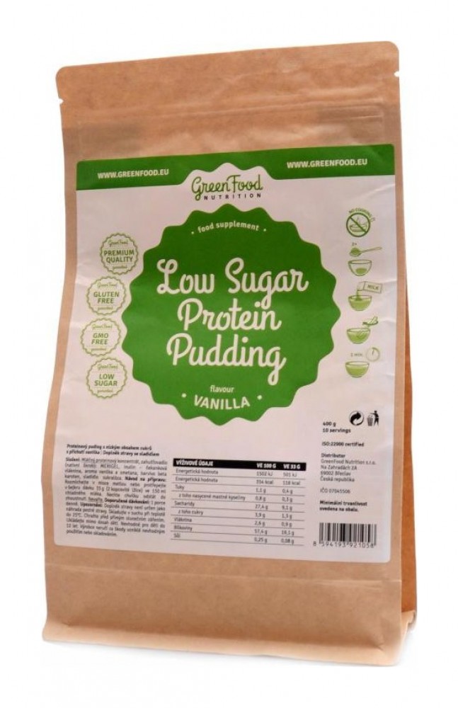 Low sugar protein puding 400g