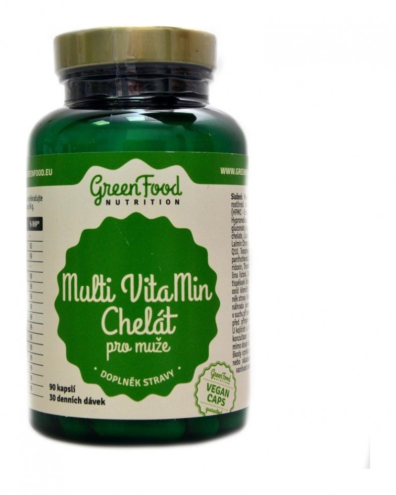 Multi vitamin chelate for men 90 kapslí