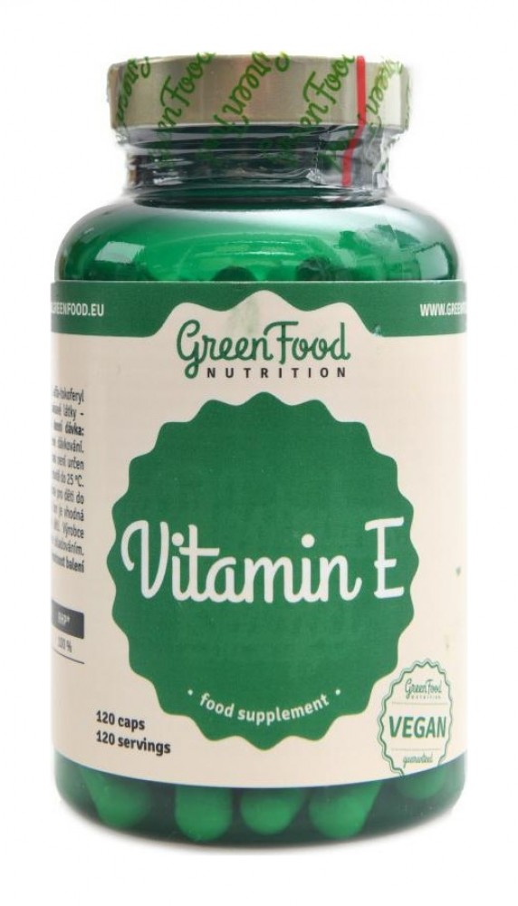 Vitamín E 120 kapslí