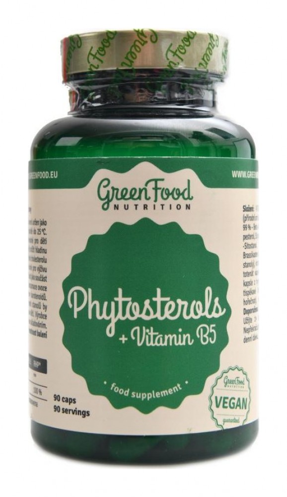 Phytosterols + vitamín B5 90 kapslí