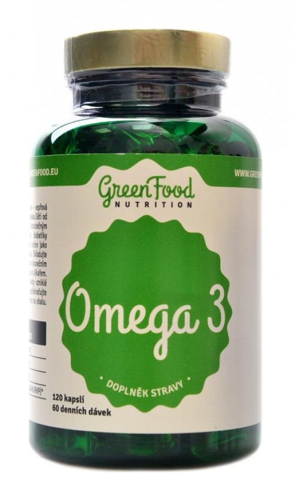 Omega 3 + vitamín E 120 kapslí