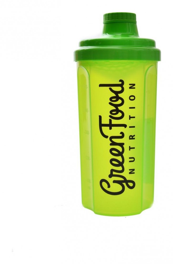 Shaker 500ml transparent green