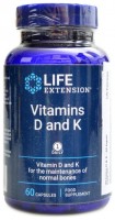 Vitamins D and K 60 kapslí 