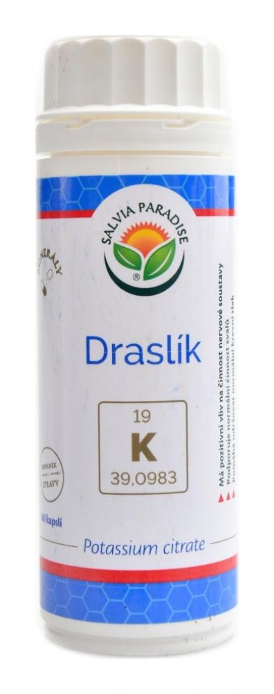 Draslík 60 kapslí potassium citrate